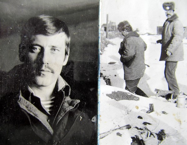 Слева  Иван Жолдак, на правом снимке – Иван Мальцев, майор Александров, Гардез, 1982 г.